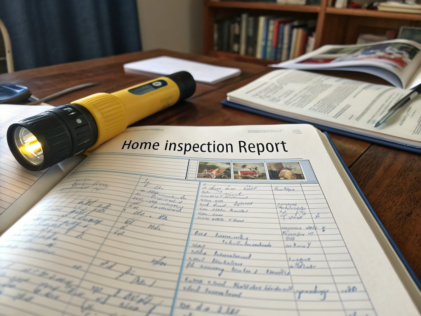 Detailed home inspection report