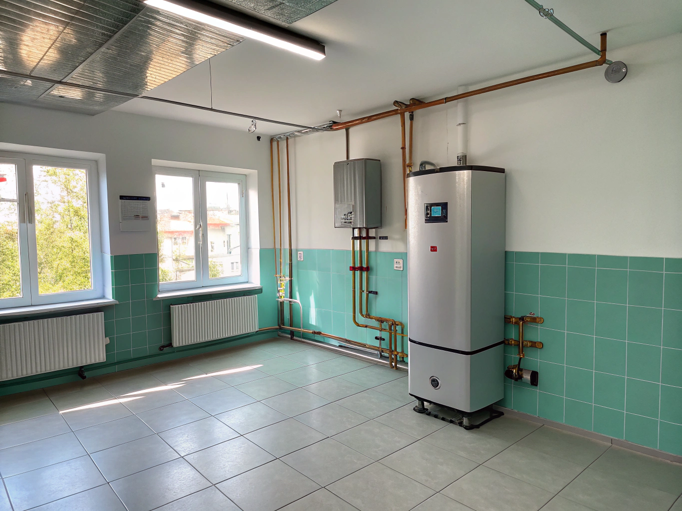 Plumbing and HVAC system review